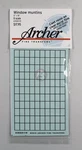 Archer O-scale (1/48) 12" X 18" Rectangle Resin Factory Window Muntins AR88119. Fixed Price $19.57.