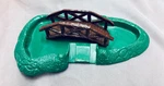 Vintage Plasticville Bridge & Pond Unit BL-2 Ga Medium Green. Fixed Price $5.00.