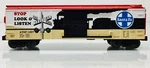 Mth #30-74829 Santa Fe Box Car W/ Blinking Led's 3-RAIL O-scale New. Fixed Price $79.95.