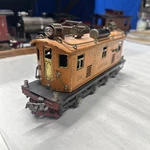 Lionel 256 Electric Loco Motors Early Orange, Prewar Gauge Original Tested. Fixed Price $524.99.
