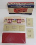 Vintage 1950'S Bachmann Plasticville & 10 Cent Store Kit Complete W/ Box CS-5. Fixed Price $17.50.