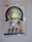 New Model Power Scale Hand Painted Work Crew 6053 Rr. Fixed Price $12.95.