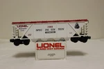 Lionel Railroader Club Gauge Covered Hopper 1984 Special Edition # 6-0784. Fixed Price $10.00.