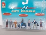 LIFE-LIKE-#433-1854-CITY People-o Scale. Fixed Price $15.00.