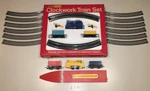 Triang/hornby Clockwork Train Set RS86 & Att Miniville Station Oo Gauge. Fixed Price $114.00.