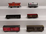 Marx Vintage Assorted Freight Cars #1235 #71499 #9100 #70311 #553 #552 6. Fixed Price $121.24.