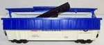 Lionel Postwar #3665 Minuteman Missile Firing Boxcar Original Roofs. Fixed Price $59.95.