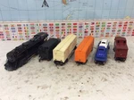 Marx - Locomotive And 4 Freight Car Scale. Fixed Price $119.95.