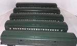 Williams Gauge Santa Fe 5 Car Set Madison Style 4 Passenger 1 Freight. Fixed Price $190.00.