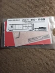 Greg Komar Ho Pennsylvania 50FT. Double Door Boxcar Dry Transfer - 198B. Fixed Price $8.00.
