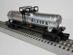 Lionel 2023150-T Alaska Single Dome Tanker Car Gauge Train New No Box. Fixed Price $49.00.