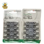 2X Radioshack 270-742 Chassis-type 4-POSITION Fuse Block (AGC/MDL/312/313/3AG). Fixed Price $14.95.