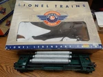 Lionel 6-19878 Helium Tank Unloading Car Used Box Complete Gauge Look. Fixed Price $30.00.