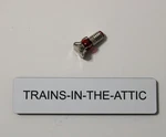 Lionel Crossing Gate Lantern With Red Bulb & Nickel Base 47-73 New. Fixed Price $8.50.