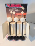 Lionel 6-12708 Three Operating Street Lamps (pack Of 3) And O27 Gauge Ob. Fixed Price $15.00.