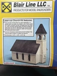 Scale 069 Blair Line Laser Cut Church Kit - Easy Assembly Bell Not Included. Fixed Price $28.77.