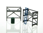 3D To Scale 50-150-GY 1/50 Scaffolding Set Gray Construction Scene. Fixed Price $11.99.