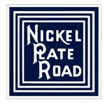 Nickel Plate Railroad Railway Train Sticker Decal R6975. Fixed Price $16.95.