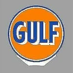 Miller Engineering 55025 Gulf Rotating Sign Illuminated. Fixed Price $50.99.