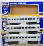 K-line K-26001 Baltimore &ohio Rdc Car 26002 26003 (2) Dummy Lot. Fixed Price $224.99.
