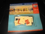 Sealed On Card Ho Scale Bachmann Plasticville Chain Store Snap-fit Kit, #3405. Fixed Price $19.99.