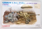 Dragon German 2.8CM SPZB41 At Gun Crew Eastern Front 1:35 6056 Model Kit. Fixed Price $24.95.