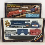 Vintage 1986 The Royal Blue Battery Operated Train Set No. 1194. Fixed Price $48.31.