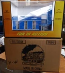 Mth Rail King 30-9040 Greyhound Bus Station W/brown Shipping Box Nib Gauge. Fixed Price $199.99.