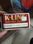 K-line K90005IC Gondola W/crates. Fixed Price $29.95.