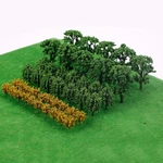 50PCS Diy Miniature Trees Model Train Railroad Wargame Scenery Landscape Scale. Fixed Price $14.84.