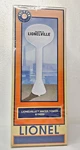 13" O/O-27 Scale White Welcome Lionelville Modern Water Tower #6-14220. Fixed Price $37.35.