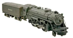 Lionel Rare Gunmetal 224E Loco And 2689W C-6 Tender Is Good Condition. Fixed Price $174.99.