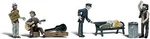 Woodland Park Bums - Scale Model Railroad Figure #A2749. Fixed Price $26.25.