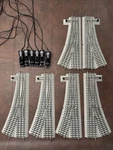 Lionel Fastrack With Remote Switches (6X). Fixed Price $800.00.