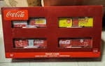 K-line Coca-cola Boxcar 4-PC Set K515002A O-27-SCALE Rare Brand New!!. Fixed Price $164.95.