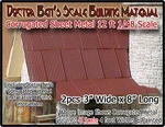 1/48 Corrugated Roof/sidng Aluminum ON3/ON30 Doctor Ben Scale Consortium *new*. Fixed Price $10.89.