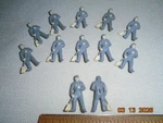 Lionel Part 3434-10 Chicken Sweeper Figure 12PCS For Poultry Car Fits 6434. Fixed Price $34.44.