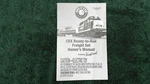 Lionel 6-30153 Csx Freight Set GP38 #4400 73-1053-250 Instructions Photocopy. Fixed Price $5.00.