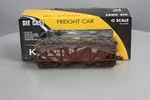 K-line K6255-1331 Gauge Cb&q 2-BAY Dc Hopper W/ Coal Load #194981 Ln/box. Fixed Price $39.59.