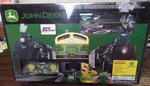 Mth Rail King 30-4094-1 Jd John Deere Steam Train Set New Sealed Box Gauge. Fixed Price $425.00.