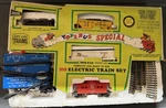 Vintage Toys Us Geoffrey Ho Train Set Life-like Santa Engine Boxed Rare. Fixed Price $79.99.