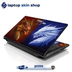 Laptop Skin Sticker Decal Cover For Notebook Macbook Fire Ice Dragons 13-16 Inch. Fixed Price $12.95.