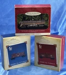 Lot Of 3 Hallmark Keepsake Christmas Ornaments Lionel Trains Nib 1999/2005 Nice!. Fixed Price $27.95.