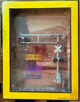 Scale Mth Operating Rr Crossing (set Of 2) Silver And Black 30-11006. Fixed Price $104.00.