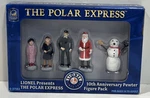 Lionel The Polar Express 10TH Anniversary Pewter Figures 6-37183. Fixed Price $35.00.