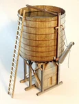 Berkshire Valley Models ON3/ON30 1/48 Open Top Water Tank, Narrow Gauge - #870. Fixed Price $60.00.
