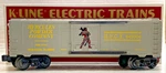 K-line Trains K-649304 Hercules Pwr Co. Classic Boxcar 0/027 Scale. Fixed Price $29.99.