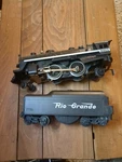 Lionel 8213 Rio Grande Gauge Diecast 2-4-2 Steam Locomotive Train Tender. Fixed Price $59.99.
