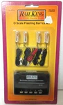 Mth Railking Flashing Construction Barricades Set 4 30-11021. Fixed Price $29.95.