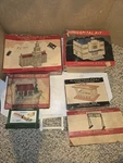 Vintage 50S Train Railroad,plasticville Building Kits,hospital,hall,frosty Bar. Fixed Price $50.00.